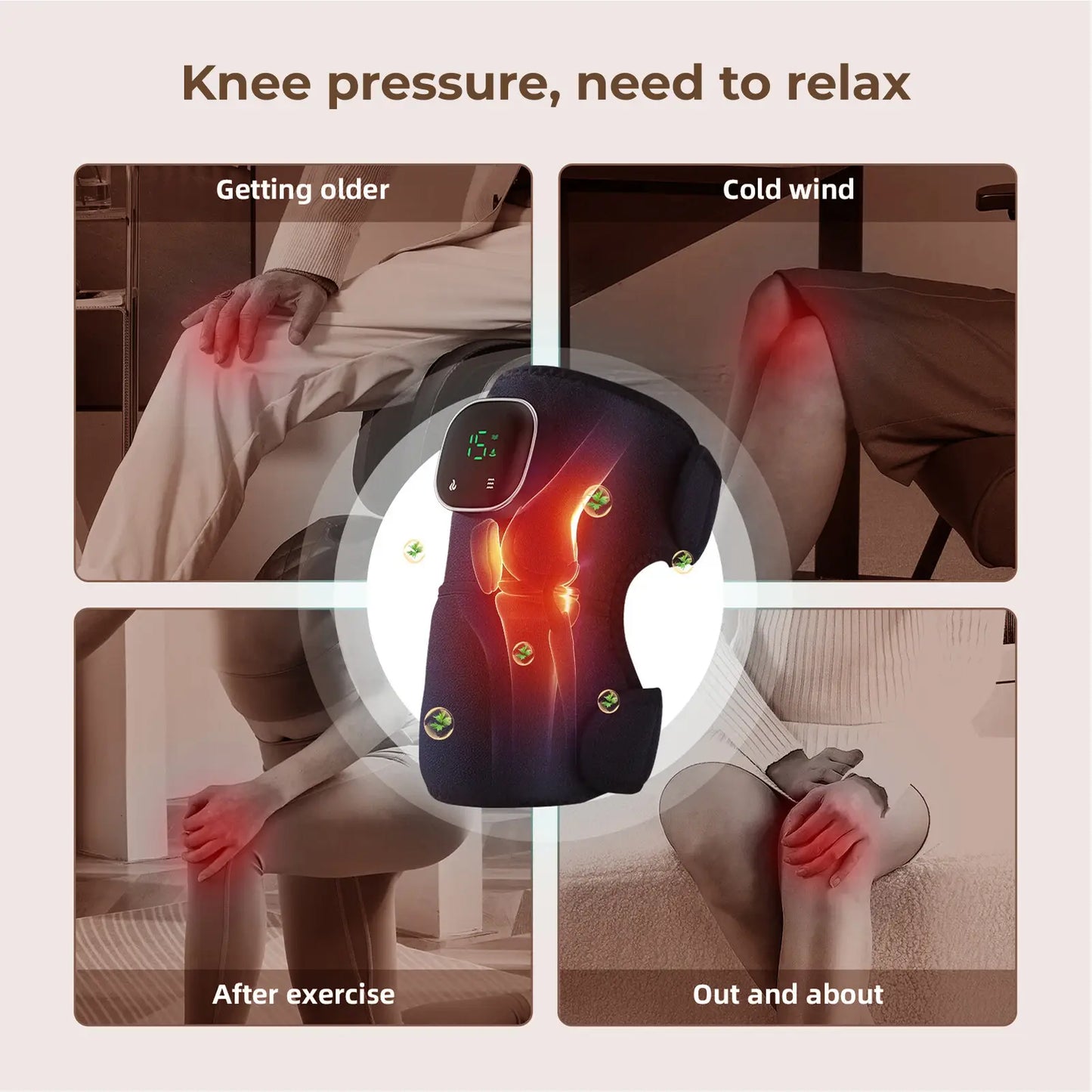 RejuvaFlow™ 3 in 1 Ultra Heated Massager