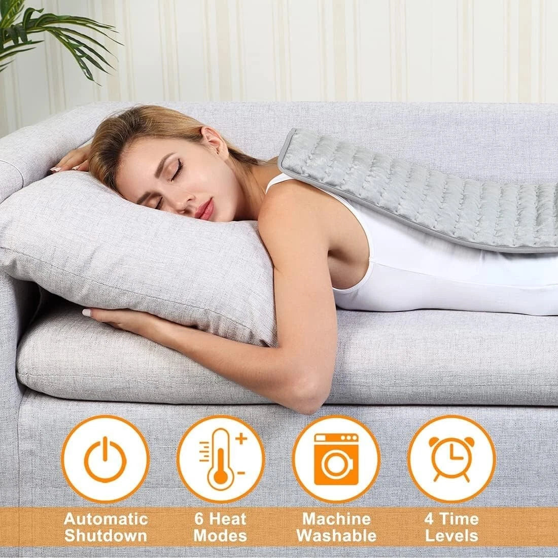 RejuvaFlow™ Max Relief Heating Pad