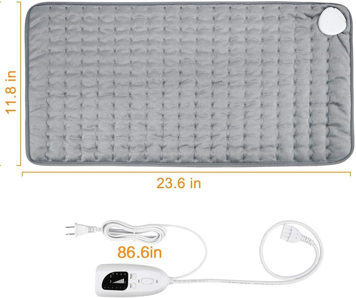 RejuvaFlow™ Max Relief Heating Pad