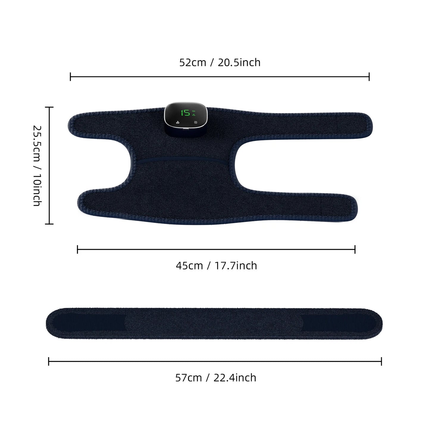 RejuvaFlow™ 3 in 1 Ultra Heated Massager