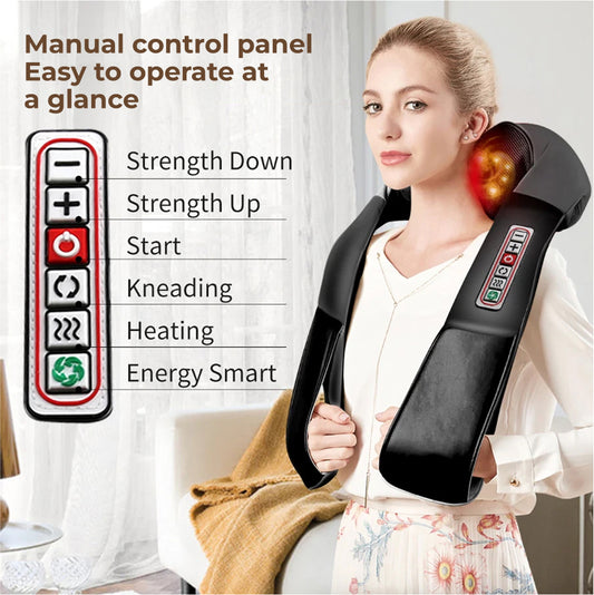 RejuvaFlow™ Back & Neck Deep Tissue Massager